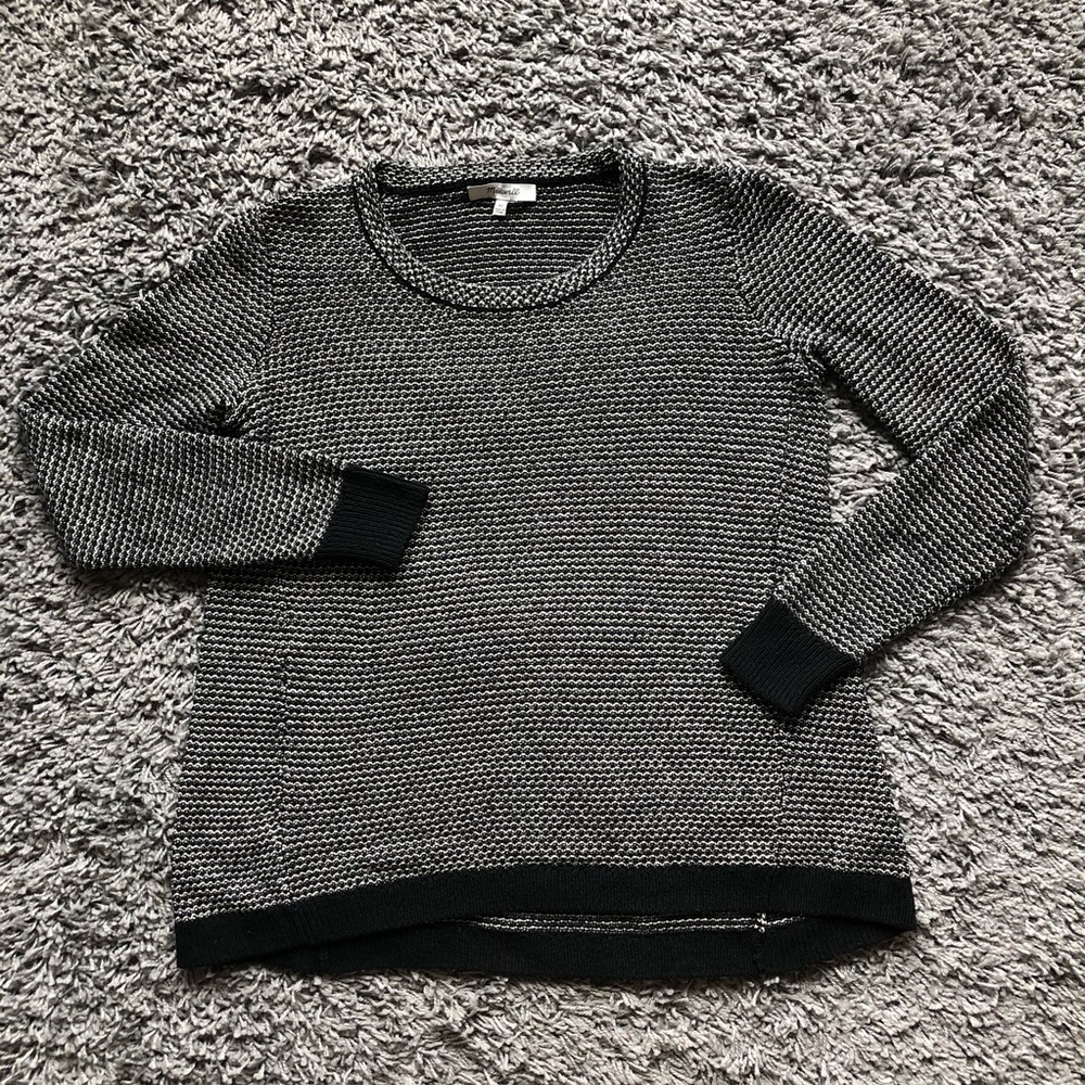 Madewell Pullover knit stretch sweater XS